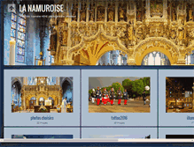 Tablet Screenshot of lanamuroise.be